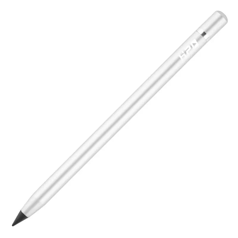 Aluminum Alloy Eternal Pencil with Eraser, 1 Count or 10Pcs Creative Eternal Pencil, Modern Fashion Portable Everlasting Pencil, Writing Stationery Supplies for Home Office School Student